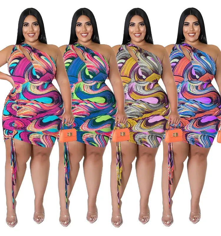 Großhandel Plus Size Chiffon Sexy Nachtwäsche Dessous enge Kleider für dicke Frauen