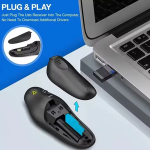 2.4G di controllo remoto Flip penna Powerpoint puntatore Laser PPT Laser Clicker di presentazione per ufficio - Product Image 5