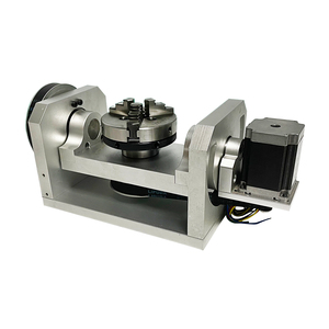 LYCNC <strong>Rotation</strong> <strong>Axis</strong> 5th <strong>Axis</strong> <strong>With</strong> Chuck <strong>With</strong> Table 57 Two Phase 3A Stepper Motor Control for <strong>CNC</strong> <strong>Router</strong> Machine - Product Image 2