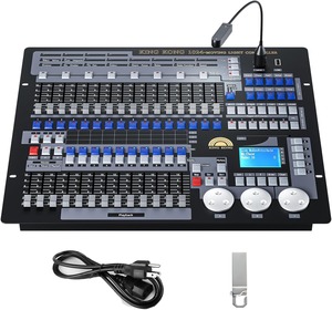 DMX Console Dj Controller a canale 1024 Controller luce scenica fendinebbia Console Mixer Board - Product Image 1
