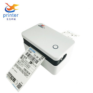 WiFi/BT bağlantısı ile 80mm masaüstü termal etiket yazıcı nakliye etiketi ve barkod rulo etiket termal yazıcı - Product Image 4