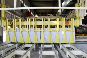 Máquina de fabricación de bloques AAC de tecnología alemana, paneles blancos de hormigón aireado, ladrillos ligeros con motor de bomba PLC de cenizas volantes de arena - Product Image 6