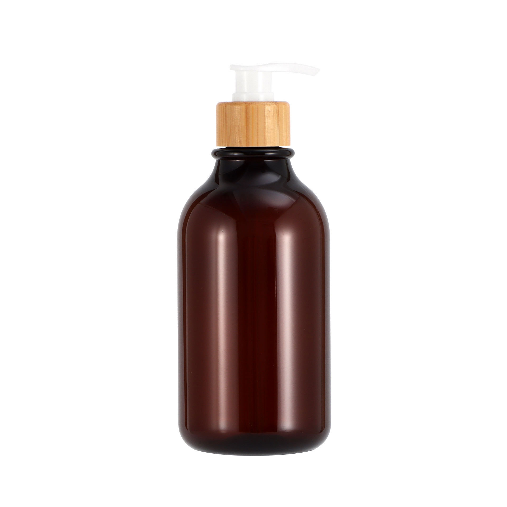 Bouteille de thé brillante pompe en bambou blanc