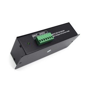 GLS-DMX512-4CH DC12-24V Dip DMX512 декодер 4 канала 4x8A светодиодный диммер контроллер RGBW DMX полоса RGB Освещение черного цвета - Product Image 3