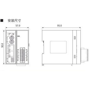 アナログ入力および出力モジュールGR10-4ADE/4DAE、熱電対抵抗入力GR10-4TCS-PID/4PTS-PID、GR10シリーズ - Product Image 5