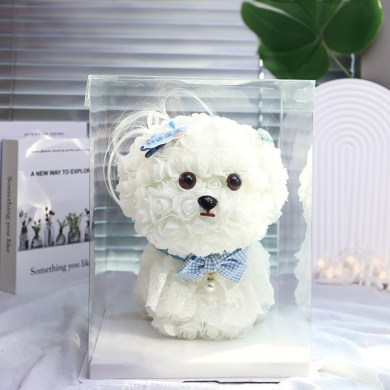 Sky Blue + gift box warm lamp + bag + card