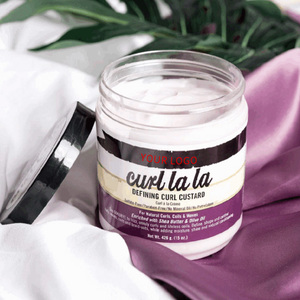 Özel etiket tanımlayan kıvırmak muhallebi Shea yağı ile zeytinyağı eklemek için nem parlatıcı doğal bukleler rulo dalgalar kıvrım kontrolü - Product Image 4
