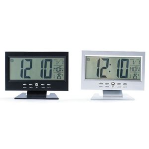 8082 большой ЖК-будильник с голосовым управлением и подсветкой - Product Image 3