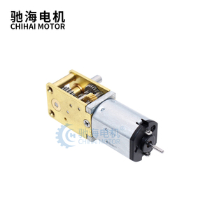 池海电机CHF-GW12T-N20VA DC 3V 6V 12V微型减速电机低速电动微型减速机蜗轮马达 - Product Image 4