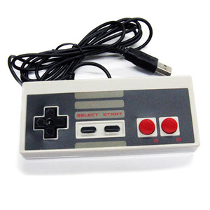 USB cablato per Nes Nintendo sistema di intrattenimento Joystick per PC Controller di gioco Joypad per NES Gamepad - Product Image 1