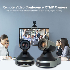 12X Zoom 2MP HD-SDI HD-MI 3-in-1ビデオ会議カメラライブストリーミングミーティングPTZ Technology Network CMOS Sensor RTMP Protocol - Product Image 3