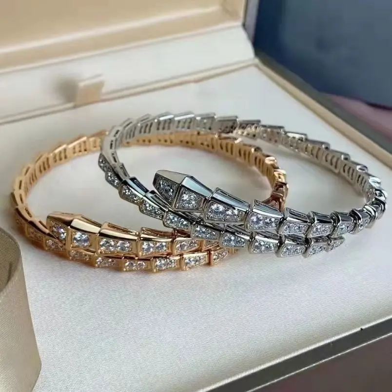 Moda cobra jóias pulseiras mulheres ajustável aço inoxidável cobra anéis pulseiras