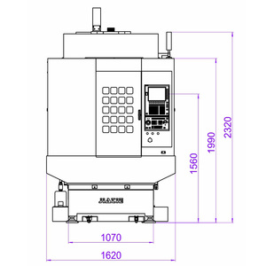 JTDR-400 5 eksen dikey işleme yüksek hassasiyetli Cnc freze makinesi dikey sondaj ve dokunarak merkezi 50 yatay rulman - Product Image 5