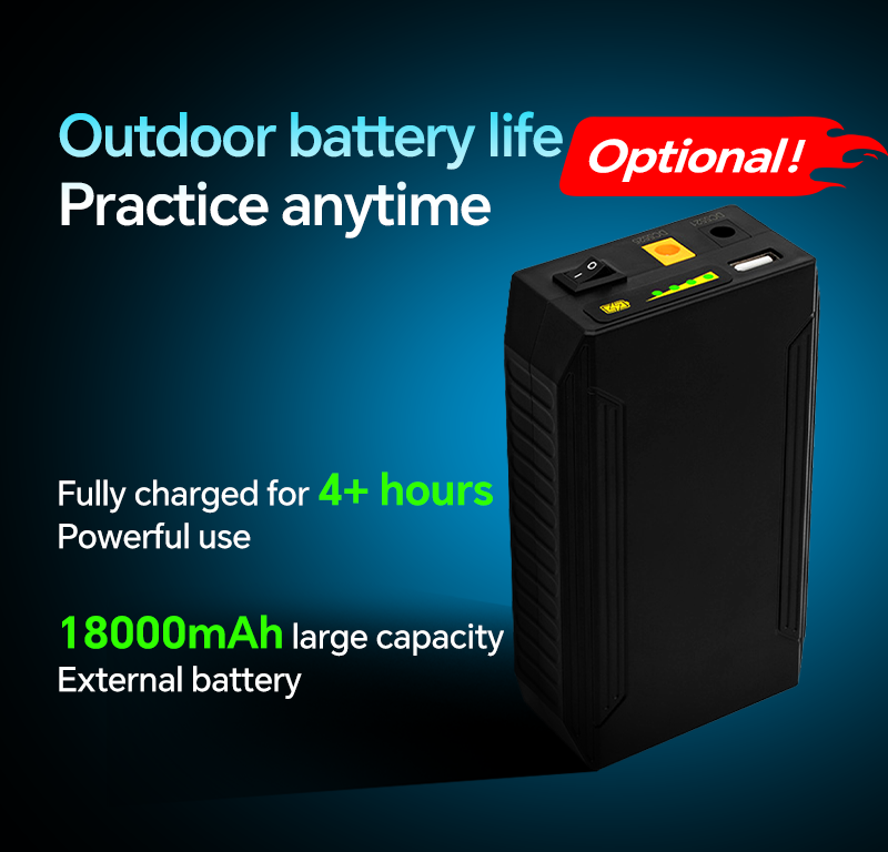 Black built-in battery