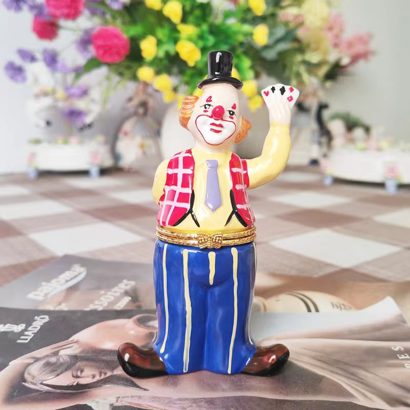 Poker de clown n°8 7.5*12.5