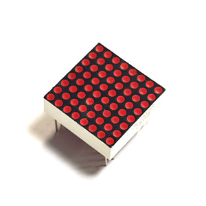 Rotundity светодиодная точечная Матрица 8x8 общий катод Красный светодиодный точечный матричный модуль дисплей 8*8 - Product Image 1