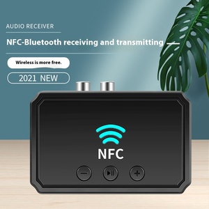 Private Mode 5.0 NFC Wireless <strong>Audio</strong> Receiver Adapter with 10m USB <strong>Output</strong> Plastic Video Accessory for TV/<strong>Computer</strong>