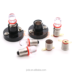 ตัวยึดหลอดไฟชนิดสกรู E10 10มม. ขนาดเล็กฐานโคมไฟ LED 23011สำหรับการสอนฟิสิกส์การทดสอบแก้ไขแบบซ็อกเกอร์ LED 30มม. - Product Image 5