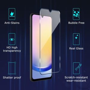 Hot bán 2.5D rõ ràng HD Tempered Glass 9H bảo vệ màn hình Tempered Glass Đối với <span class=keywords><strong>Samsung</strong></span> A16 A15 A14 A05 A25 A24 A13 A04 A35 A55 - Product Image 3