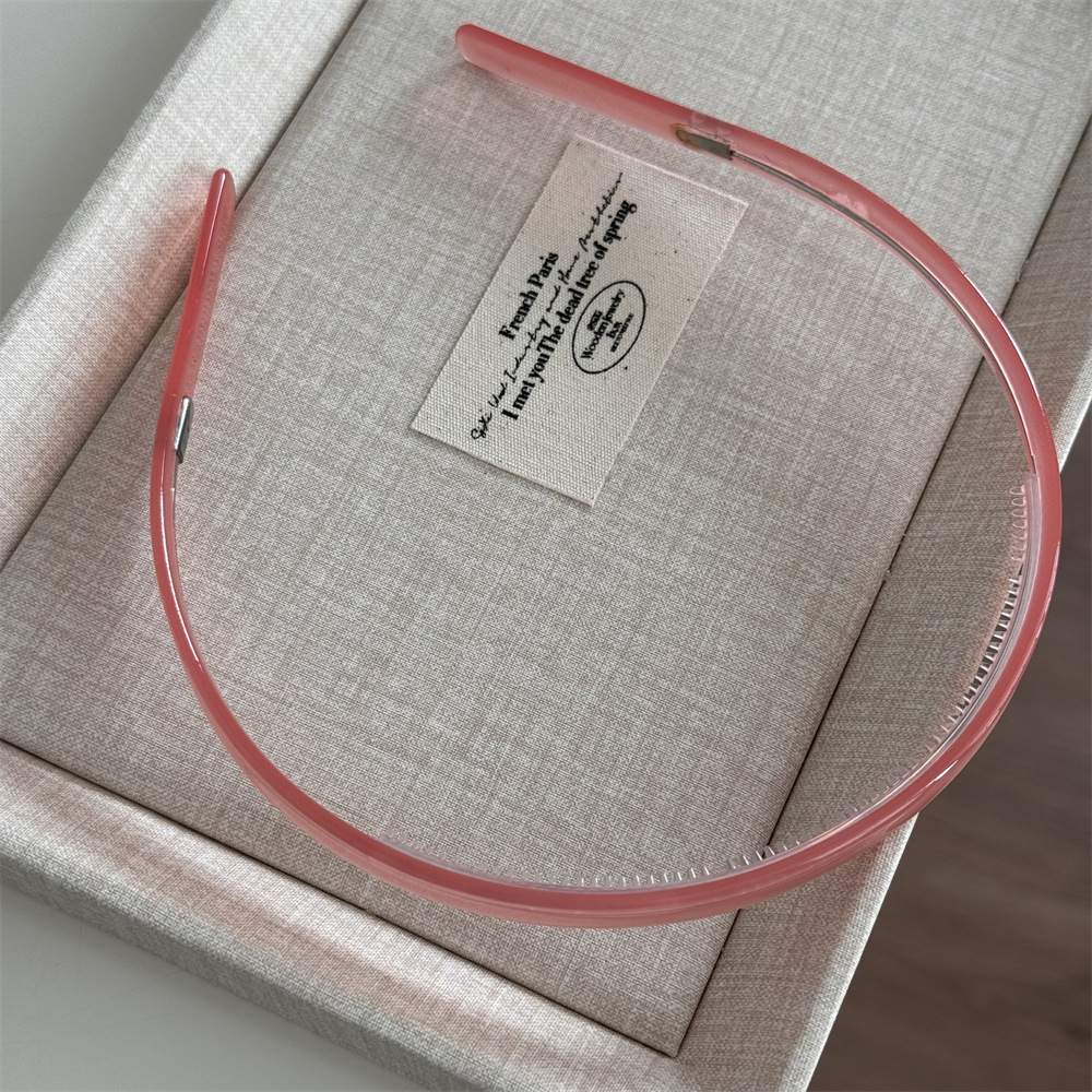 Base acetate hoop-pink