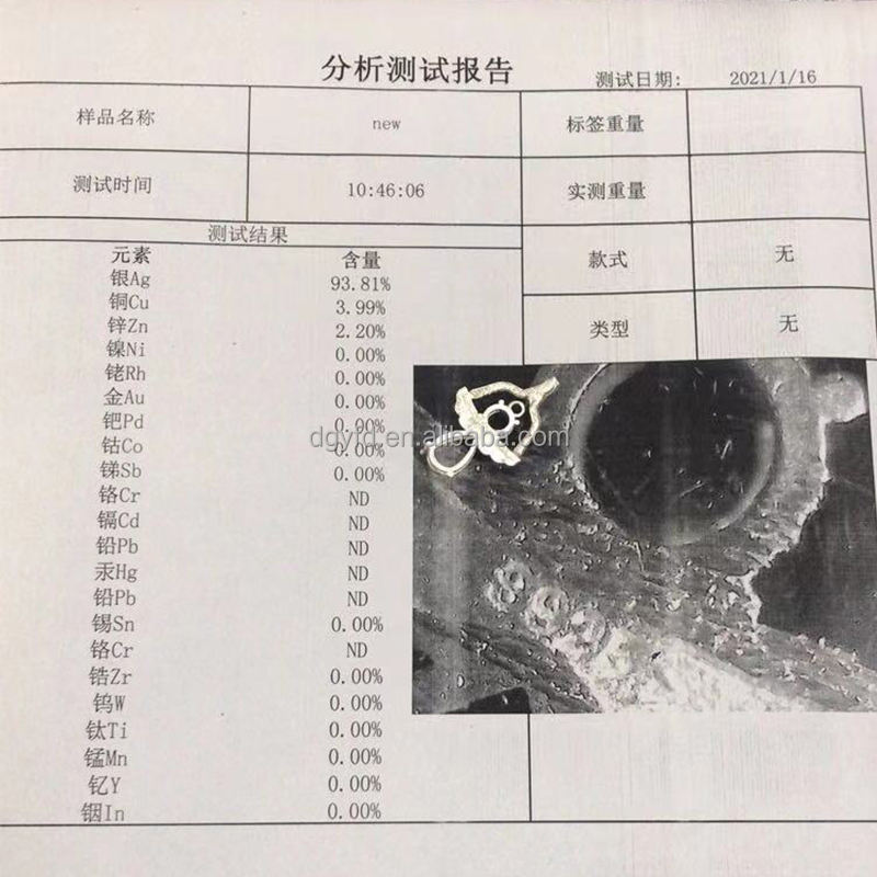 Prueba DE MATERIAL DE PLATA 925