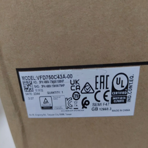Nuovo Vfd750c43a-00 originale controllo industriale Vfd per la programmazione PLC con interfaccia di comunicazione RS485 - Product Image 1