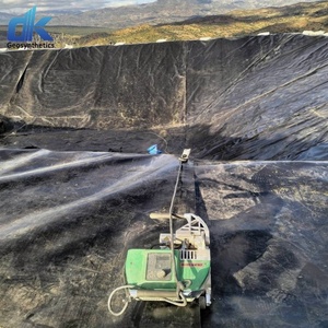 HDPE geomembran astar fiyat 0.5mm 1.0mm 1.2mm 2mm balık çiftliği gölet Liner HDPE geomembran - Product Image 5