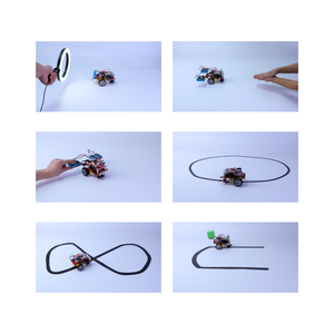 Hot Sale Mars Rover Lern roboter DIY Lernspiel zeug mit Fernbedienung Power Wheel Open Source Kompatibel mit Arduino