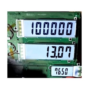 Tatsuno LCD-Panelbrett 6 7 Stellen Glassegment LCD-Bildschirm 56 Pin 66 Pin 70 Pin Anzeige für Tatsuno Treibstoffspenderpumpe - Product Image 5