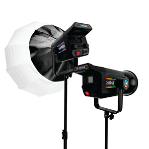 ไฟวิดีโอต่อเนื่อง LED 200W พร้อมรีโมทควบคุมสำหรับสตูดิโอถ่ายวิดีโอแสงถ่ายภาพ