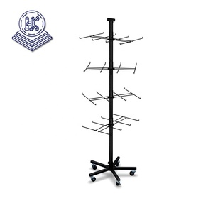 Negozio di merchandise wire stand di filatura espositore con ganci HL - Product Image 1