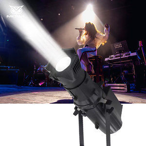 ステージシアタースタジオ用アルミニウム400WDMX CoBLED楕円形レコ画像プロファイルスポットライト - Product Image 2