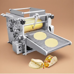 Kommerzielle beste Edelstahl Chapati Teig presse Automat isierte voll automatische Tortilla <span class=keywords><strong>Maker</strong></span> Roti Maschine Presser Mold Taco Line