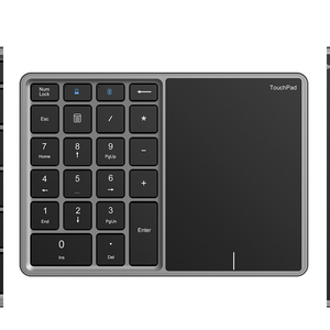 Teclado Digital inalámbrico de 2,4G para portátil, escritorio, Oficina Financiera, contabilidad, panel táctil portátil silencioso, teclado Digital Bluetooth - Product Image 1