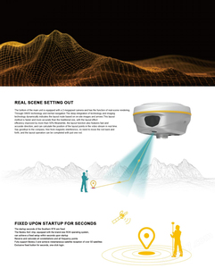 SOUTH S20 Kanäle Imu Gnss Rtk Vermessungs instrumenten empfänger Rtk mit aufrüstbarer SurvStar-Software und Firmware GPS Rtk - Product Image 6