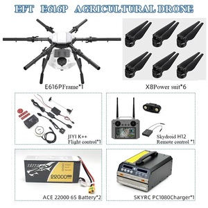 Toàn Bộ Bộ EFT e616p 16L/16kg <span class=keywords><strong>Hexacopter</strong></span> UAV nông nghiệp phun nông nghiệp Drone từ nhà máy bay không người lái cho Giao hàng nhanh dịch vụ - Product Image 6
