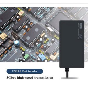 Cantell <strong>USB</strong> 2.0 Hub 4 Port Splitter Portable Adapter Mini Multiport Expander For Desktop - Product Image 5