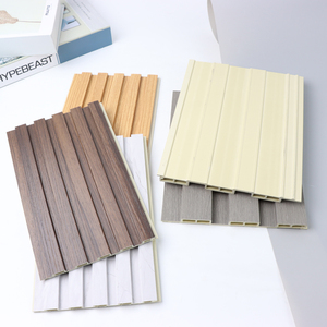 用于现代特征墙设计的3D几何图案WPC墙板 - Product Image 5