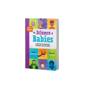 赤ちゃんの科学体の誕生と家族についての大きな質問のための小さな本CustomSchoolTextBookLearningEducational Book Print - Product Image 3