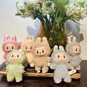 本物のLabubu V1 Labubu 1.0第1世代モンスターマカロンミニPVCブラインドボックスぬいぐるみ動物のテーマビニールぬいぐるみ - Product Image 5