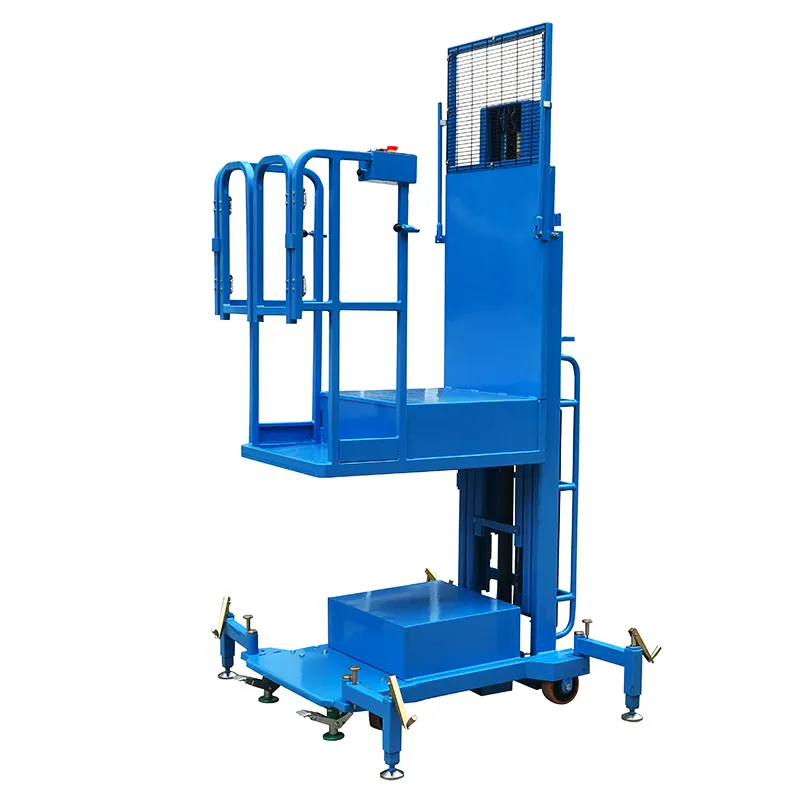 Cheap 200Kg Aerial Lift Machine Mobile Electric Order Picker Lift