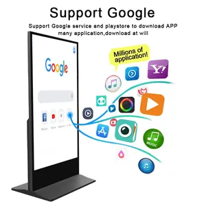Segnaletica digitale a schermo intero 55 Incn Non touch verticale Android Cloud Network Media Player - Product Image 5