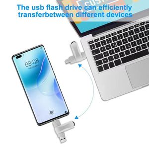 2 in 1 metal tip-c usb bellek cep telefonu bilgisayar için sürücüler çift kullanımlı yüksek hızlı 3.0 anahtarlık 1tb U disk - Product Image 6