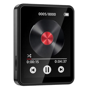 เครื่องเล่น MP3 2.4นิ้วรองรับ BT, ลำโพงในตัวเครื่องเล่นเพลงระบบสัมผัส HIFI แบบเต็มหน้าจอพร้อม E-book/FM/ วิทยุ/วิดีโอ/นาฬิกา - Product Image 5