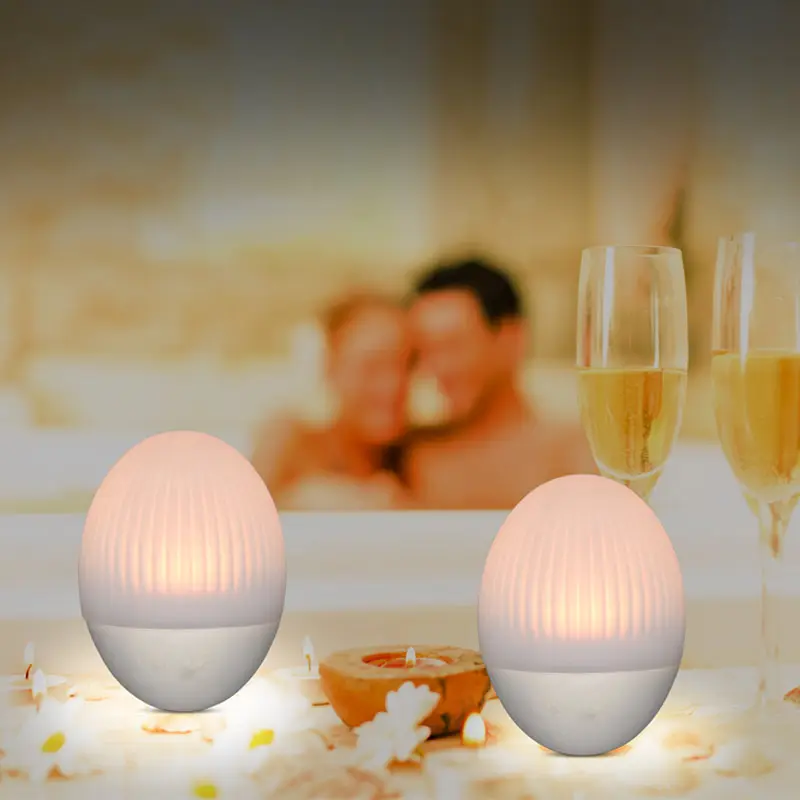 Coppia Flirt 3 luminosità 3D Chick Design uovo bagno di notte vibrazione luce vibratore giocattoli sessuali stimolazione romantica prodotto del sesso