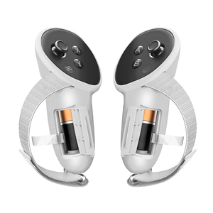 Controller Grips Cover for Meta/Oculus <strong>Quest</strong> 3S/<strong>Quest</strong> 3 Accessories with Battery Opening Cover and Knuckle Straps Protector - Product Image 2