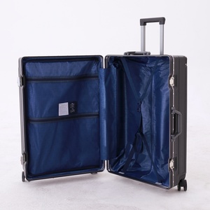 Oem Logo Bagage Reistassen Boarding Case Groothandel Trolley Case Universele Wielreis Aluminium Frame Vrouwelijke Koffer Set - Product Image 6