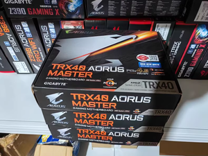 GIGABYTE TRX40 AORUS ana anakart Fins ler-dizi soğutucu 16 + 3 fazlar Infineon dijital VRM 3x PCIe 4.0x4 M.2 Intel WiFi 6 - Product Image 6