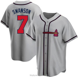 For <strong>Atlanta</strong> for Braves 13 Ronald Acuna Jr. 27 Austin Riley Jerseys Wholesale Softball Uniform Sponsor Name Patches Number 13/27 - Product Image 3