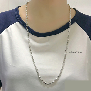 イタリア18KゴールドAU750ネックレスメンズ & レディース日本キャラクターチェーンピッグノーズネックレス - Product Image 2